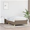 Coavain Aggiorna Giroletto Grigio Tortora 80x200 cm in Tessuto Giroletto Matrimoniale Elasticizzato Bed Frame Letto una Piazza e Mezza con Materasso Reti Elettriche Vestiletto Letti Giapponese
