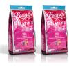 Pastiglie Leone Leone dal 1857 - Sacchetti Gelatine Frutti di Bosco - Caramelle Gommose Leone Senza Glutine e Vegane - 2 sacchetti da 150gr (2 x 150gr)