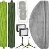 CHAIN PEAK (10 pezzi) Ricambi per iRobot Combo i5, Combo i5+, Combo j5, Combo j5+ Robot Aspirapolvere Accessori, 2 spazzole a rullo, 2 spazzole laterali, 2 filtri HEPA, 2 sacchetti antipolvere, 2 panni per mocio