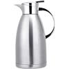 Chesnia Thermos - Caraffa termica in acciaio inox, 2,3 l, a doppia parete, per conservare tè, latte e bevande calde o fredde