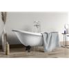 Home Linge Passion Telo doccia 500 GMS 100% cotone 70 x 140 cm, grigio chiaro