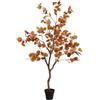 Zstar Albero di eucalipto artificiale grande, pianta artificiale per soggiorno, camera da letto, ufficio, stanza, 120 cm