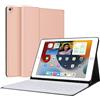 IVEOPPE Custodia Tastiera iPad 9a Gen 2021/8a Gen 2020/7a Generazione 2019/iPad Air 3/iPad 10.5 2017, Cover Tastiera Italiana Bluetooth Rimovibile per ipad 10.2/10.5, Rosa