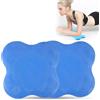 SZKKQKJ Set di 2 ginocchiere per yoga, accessori per yoga, ginocchiere, antiscivolo, protegge le ginocchia, le mani, i polsi e i gomiti, blu