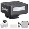 Godox iM20 Fotocamera Flash, Batteria incorporata con 5 Livelli Flash Power per Canon/Sony/Fuji/Nikon/Panasonic/Olympus, per Fotocamere con Hotshoe Singolo Contatto