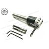 Senza marchio Testa per alesatura 1-1/2" Con attacco MT 1 Barra di traino 1/4" Con 3...