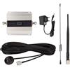 TOUISEDGI Segnale Cellulare, Ripetitore GSM 4G 3G 2G Segnale Cellulare GSM DCS LTE B3 Amplificatore Ripetitore di Rete Mobile 100‑240 V(Norma europea)