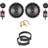IPNOSIS Kit 4 casse SPECTRON SP-RC26 per Lancia Musa con 2 Supporti Anteriori, 2 Connettori