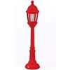SELETTI Street Lamp Dining Lampada Lampione da Tavolo, Rosso