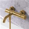 Fortis Bria Grip rubinetto vasca monocomando, esterno, 3G11100BG, Bria Grip oro spazzolato [Rubinetteria Bagno > Rubinetteria Vasca]
