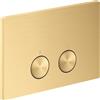 AXOR FlushPlate placca di scarico per Geberit Sigma, 42530250, FlushPlate [Placche di Scarico > Placche di Scarico per WC]