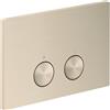 AXOR FlushPlate placca di scarico per Geberit Sigma, 42530820, FlushPlate [Placche di Scarico > Placche di Scarico per WC]
