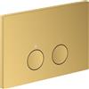 AXOR FlushPlate placca di scarico per Geberit Sigma, 42530990, FlushPlate [Placche di Scarico > Placche di Scarico per WC]