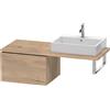 Duravit L-Cube mobile per top, 1 scomparto estraibile, LC583305555, L-Cube [Mobili da Bagno > Mobili Lavabo]