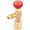 Hilitand 1/4'' - 5/16''Valvola Di Sicurezza Aria Condizionata, Valvola Di Sicurezza Per Refrigerazione r410a