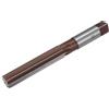 QUARKZMAN Alesatore Manuale 25mm H7 Punta Trapano Alesatore Metrico per Alesatura Fori in Metallo Legno, Flauti Dritti 9SiCr Utensile Taglio in Acciaio Legato