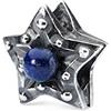 Trollbeads TAGBE-00223 - Ciondolo da donna a forma di stella della forza, in argento 925, con lapislazzuli, colore: Blu