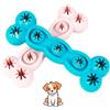 Generico Gioco Osso Interattivo, Cani Gatti Animali Domestici, Masticare Pulizia Denti Crocchette Gomma Dura Taglia Media Piccola Multi Colore (OSSO GRANDE MULTICOLOR)