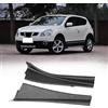 Yurefax For Nissan, for Qashqai J10 2008-2015, tergicristallo anteriore for auto, copertura laterale, deflettore dell'acqua, piastra for cofano, sinistra destra Copertura tergicristallo