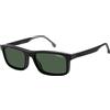 Carrera Occhiali da Sole Carrera CA 8057/CS Black Black/Green Folding Clip-On 55/17/145 uomo