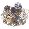 Buachois Steampunk Ingranaggi,Ingranaggi Punk a Vapore in Metallo, 100g Steampunk Antico Fai Da Te Colori Misti Ingranaggio Punk Orologio Glamour Orologio Pendente Ingranaggio per Creazione di Gioielli