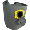 Macam sacchetto filtrante riutilizzabile compatibile con aspirapolvere Karcher WD5, WD6 e NT27/1