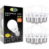 CLAR - Lampadine LED E27 Luce Calda, Lampadine E27 Piccola, E27 LED 3000K, 6W (Pack 10)