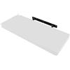 Etrexonline Mensole da Muro Colore Bianco 60x25x4cm, Mensole da Parete in Legno con Fissaggio Invisibile