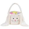 Aurasky Cestino Pasquale, Cestino di Pasqua con Orecchie da Coniglio, Cestino Pasquale per Bambini, Cesto Pasquale da Riempire, Cestini Pasquale con Manico, Regalo per Bambini Caccia Uova