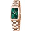 SAPPHERO orologio da donna al quarzo con bracciale in acciaio inossidabile con cassa da 26 mm e decorazione in cristallo - Disponibile in vari colori