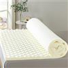 ZINUS Coprimaterasso in memory foam con raffreddamento a spirale, 5 cm, antimicrobico e resistente agli odori, design a flusso d'aria, completo