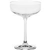 LA PORCELLANA BIANCA - Coppa Cocktail in vetro, capacità 290ml, collezione Novello