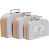 DKD Home Decor Set di scatole decorative, standard