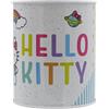 CYPBRANDS CyP Brands Hello Kitty Sanrio, Salvadanaio monete, Salvadanaio in metallo, colore bianco, prodotto ufficiale, multicolore, Estandar