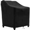 KHOMO GEAR - Serie PANTHER - Copertura per sedia da patio - Copertura per mobili da esterno resistente di alta qualità - Nero