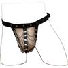 Kutocesy Cintura Castità Maschile Pelle Regolabile Catena BDSM Pene Gabbia Maschio Sexy Flirt Mutandine SM Fetish Costumi Schiavo Bondage Giocattoli Sesso