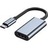 Mindorlen Adattatore da USB C a HDMI per monitor, 4K HDMI a USB C Laptop Docking Stations per MacBook Pro, cavo USB tipo C a HDMI per iPad air, da USB C a HDMI Dongle per Chromebook XPS TV ect