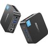 ACEMAGICIAN Vista Mini V1 Mini PC, Intel Twin Lake-N150 (fino a 3,6GHz), 16GB DDR4 1024GB SSD,Mini Computer con W11 Pro | RJ45 | 4K HDMI+DP | WiFi 5 per Ufficio, Scuola
