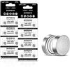 avmzvo LR41 - Pila a bottone LR 41, batteria AG3, 16 pezzi, senza mercurio, 1,5 V, 392/SR41/192 (LR41-16)