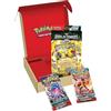 Pokémon mazzo di combattimento ex di Ampharos ex e Lotto di 2 pacchetti di potenziamento di JCC (mazzo di 60 carte pronto per giocare)