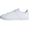 adidas Courtpoint X Shoes, Scarpe da Tennis Donna, Cloud White/Cloud White/Grey Two, 37 EU