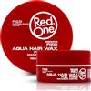 RedOne Cera acquatica per capelli rossa, 150 ml, controllo dei bordi, ultra tenuta, cera per capelli per uomini e donne, profumo di fragola, massimo controllo