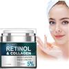 Nexolla Retinol Cream Idratante per Viso, Crema Idratante al Retinolo, Crema Antirughe Donna e Uomo per Rughe, per una Pelle Liscia e Luminosa per 24 Ore