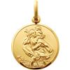 Alexander Castle medaglia piccolo San Cristoforo oro 9KT