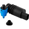 SopwMap Pompa Lavavetri Elettrica 12V per Golf 4, 5, 6 e A1, A3, A4, A6,Pompa Lavavetri per Auto,Pompa Lavavetri Adattato,Pompa Tergicristallo Alta Efficienza, Compatibile con Vari Modelli di Auto