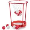 Tobar Classique Cestino da Basket sulla Testa, Colore Rosso, Ajustable, 27862