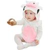 Generic Costumi Carnevale Neonati Completo di Pulcino Tutina Pagliacetto Bambino Neonata Unisex Costume di Prestazioni Pulcino Bimbo Tutina Tutine Neonato Invernali Body Carnevale Natale Halloween Cosplay