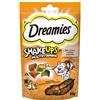 DREAMIES ShakeUps Multivitamins 55g snack per gatti con pollo, anatra ed erba gatta
