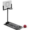 CRSUSUKJ Canestro da Pallacanestro Giocattolo Miniatura Office Desktop Ornament Decorazione Canestro,Canestro da Basket Pieghevole Giocattolo Gioco da Tavolo per Gli Amanti del Basket Regalo