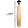 She Extension Professional Pacco Da 10 ciocche Capelli Naturali 100% Con Cheratina lunghezza 55/60 Remy Hair N.26 - N.26